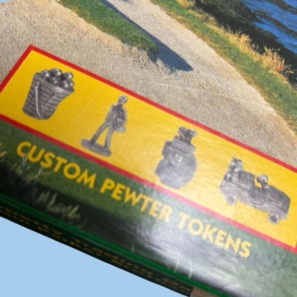 NEW 1998 USAopoly Vintage Monopoly Golf Board Game Complete Open Box - Picture 5 of 5